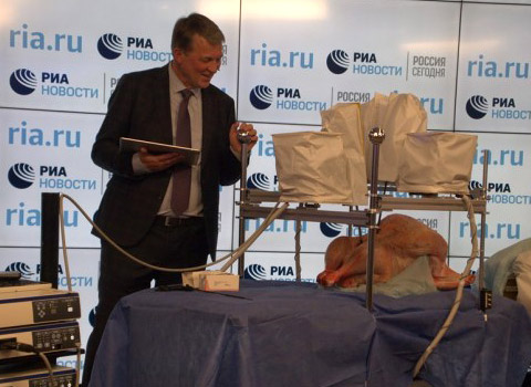 Уникальный российский хирургический робот произвел фурор в сфере медицинских технологий